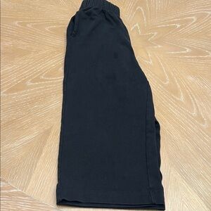Zara Black Relaxed Fit Trousers